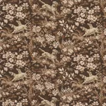 HOUND MEADOW Fabric – SEPIA | Schumacher | Wallpaper Twins HOUND MEADOW fabric SEPIA color by Schumacher