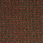 HUDSON WOOL CHECK fabric FOREST GREEN color by Schumacher