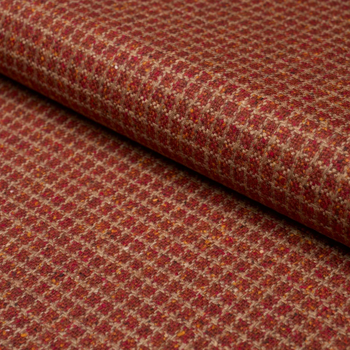 82354 | HUDSON WOOL CHECK – RUST