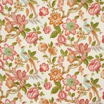 HUNTINGTON GARDENS Fabric – CORAL | Schumacher | Wallpaper T HUNTINGTON GARDENS fabric CORAL color by Schumacher