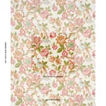 HUNTINGTON GARDENS Fabric – CORAL | Schumacher | Wallpaper T HUNTINGTON GARDENS fabric CORAL color by Schumacher