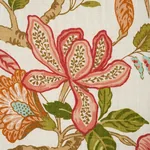 HUNTINGTON GARDENS Fabric – CORAL | Schumacher | Wallpaper T HUNTINGTON GARDENS fabric CORAL color by Schumacher
