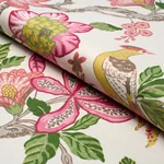 HUNTINGTON GARDENS Fabric – MULTI | Schumacher | Wallpaper T HUNTINGTON GARDENS fabric MULTI color by Schumacher