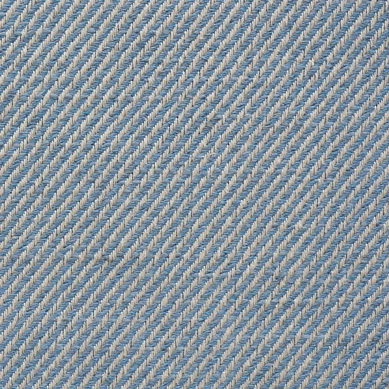 HURSTON fabric DENIM color by Schumacher
