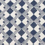 HUXLEY Fabric – NAVY | Schumacher | Wallpaper Twins HUXLEY fabric NAVY color by Schumacher