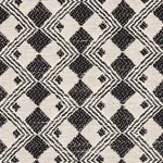 HUXLEY fabric VINTAGE BLACK color by Schumacher
