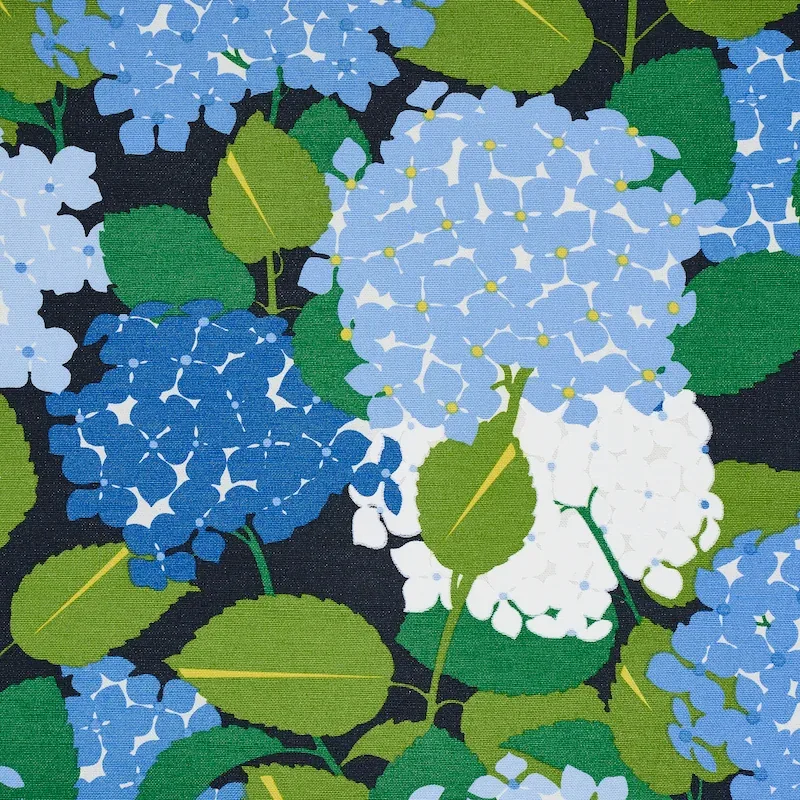 HYDRANGEA Fabric – DOCUMENT | Schumacher | Wallpaper Twins HYDRANGEA fabric DOCUMENT color by Schumacher