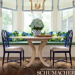 HYDRANGEA Fabric – DOCUMENT | Schumacher | Wallpaper Twins HYDRANGEA fabric DOCUMENT color by Schumacher