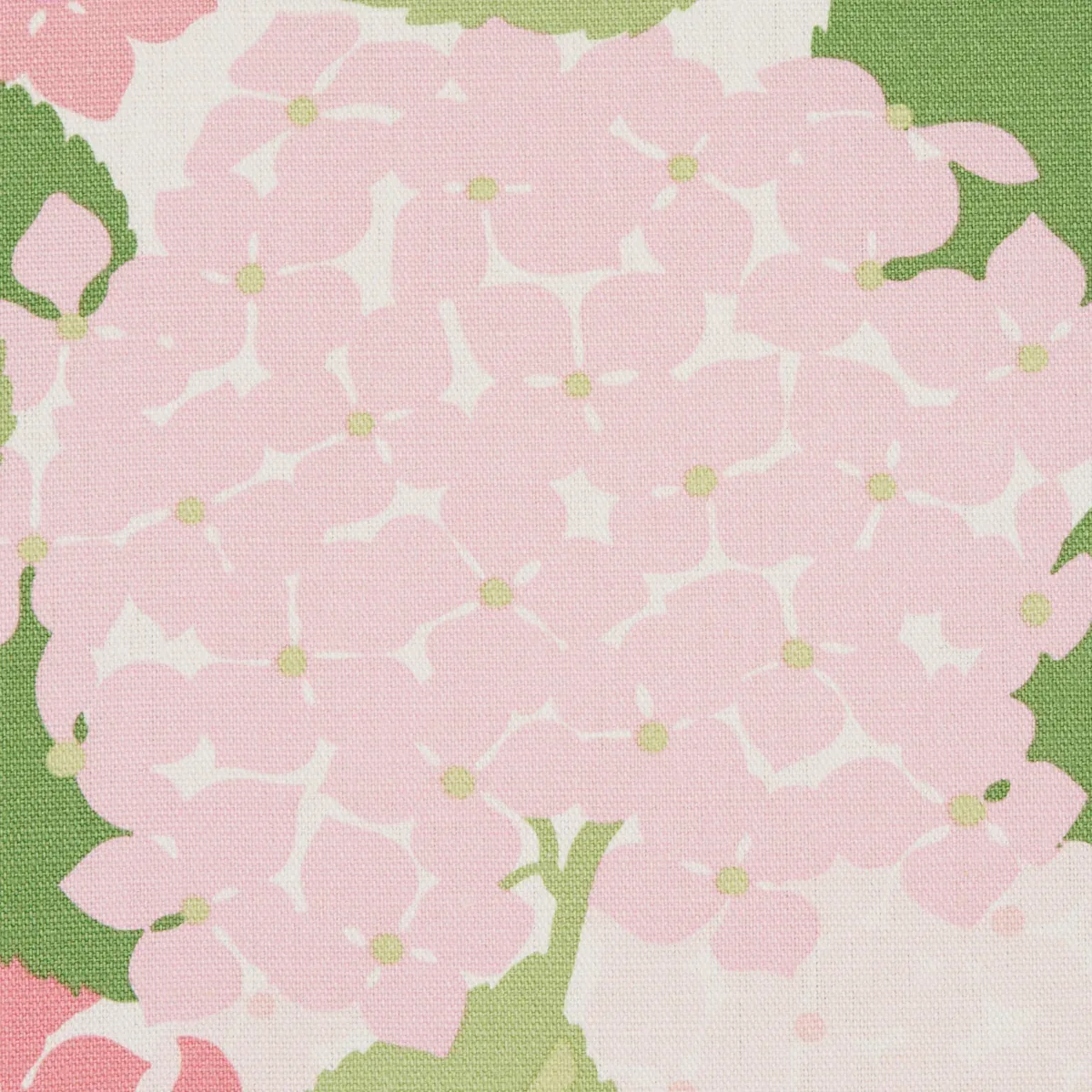 HYDRANGEA Fabric – PETAL | Schumacher | Wallpaper Twins HYDRANGEA fabric PETAL color by Schumacher