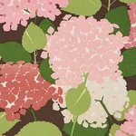 HYDRANGEA Fabric – PINK | Schumacher | Wallpaper Twins HYDRANGEA fabric PINK color by Schumacher