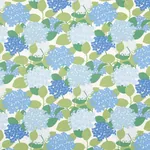 HYDRANGEA fabric PORCELAIN color by Schumacher