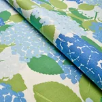 HYDRANGEA fabric PORCELAIN color by Schumacher