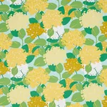 HYDRANGEA Fabric – YELLOW | Schumacher | Wallpaper Twins HYDRANGEA fabric YELLOW color by Schumacher