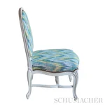 IBIZA FLAMESTITCH fabric POOL color by Schumacher