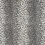 ICONIC LEOPARD fabric GRAPHITE color by Schumacher