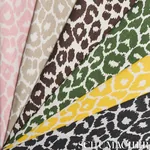 ICONIC LEOPARD fabric GRAPHITE color by Schumacher