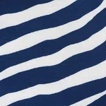 ICONIC ZEBRA fabric BLUE color by Schumacher
