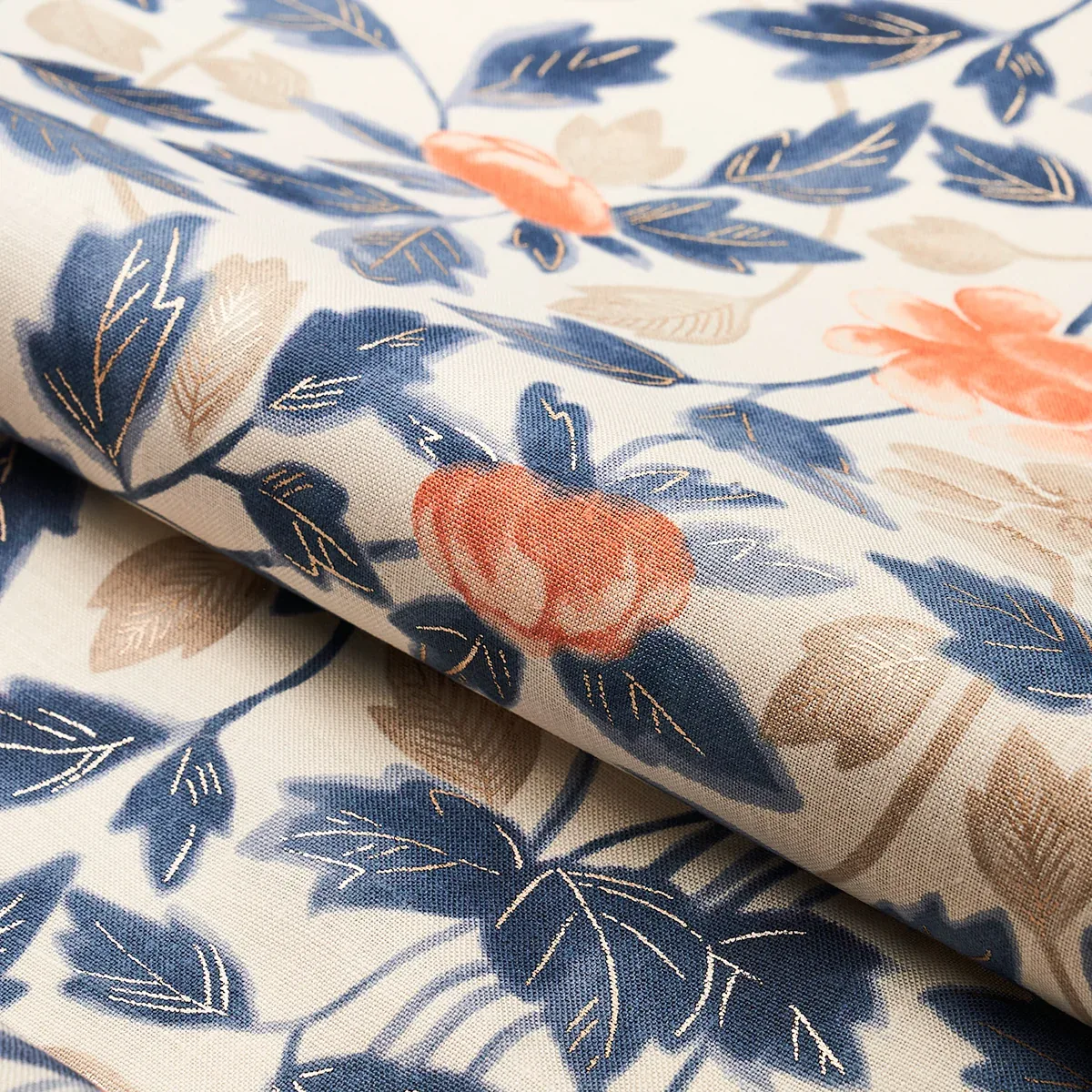 IMARI Fabric – BLUE INK | Schumacher | Wallpaper Twins IMARI fabric BLUE INK color by Schumacher