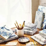 IMOGEN fabric BLEU color by Schumacher