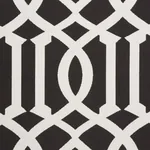 IMPERIAL TRELLIS INDOOR/OUTDOOR Fabric – BLACK | Schumacher IMPERIAL TRELLIS INDOOR/OUTDOOR fabric BLACK color by Schumacher