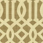 IMPERIAL TRELLIS Fabric – NATURAL/COFFEE | Schumacher | Wall IMPERIAL TRELLIS fabric NATURAL/COFFEE color by Schumacher