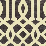 IMPERIAL TRELLIS Fabric – PARCHMENT/MIDNIGHT | Schumacher | IMPERIAL TRELLIS fabric PARCHMENT/MIDNIGHT color by Schumacher