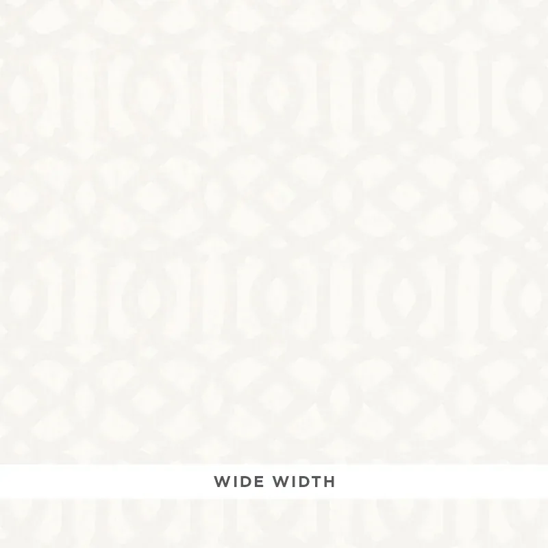 IMPERIAL TRELLIS SHEER fabric MERINGUE color by Schumacher