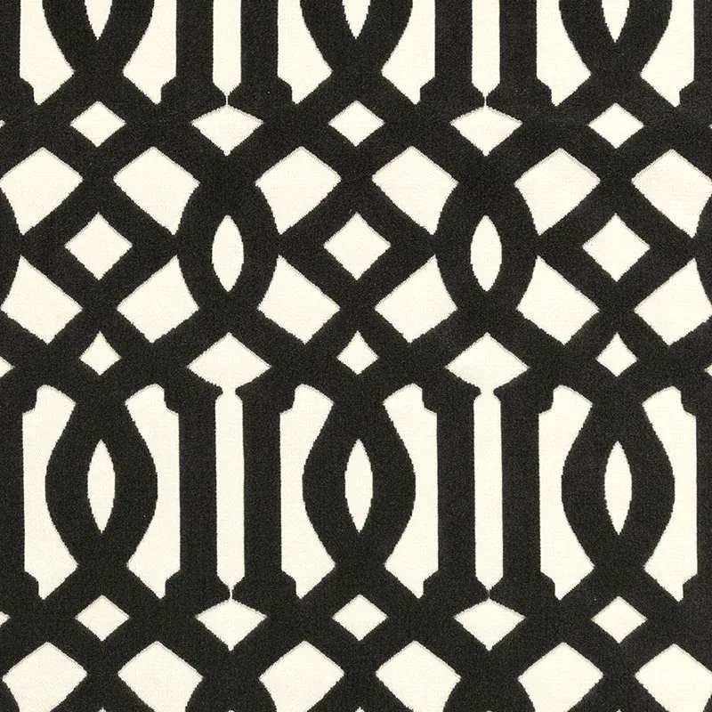 65593 | IMPERIAL TRELLIS VELVET – NOIR