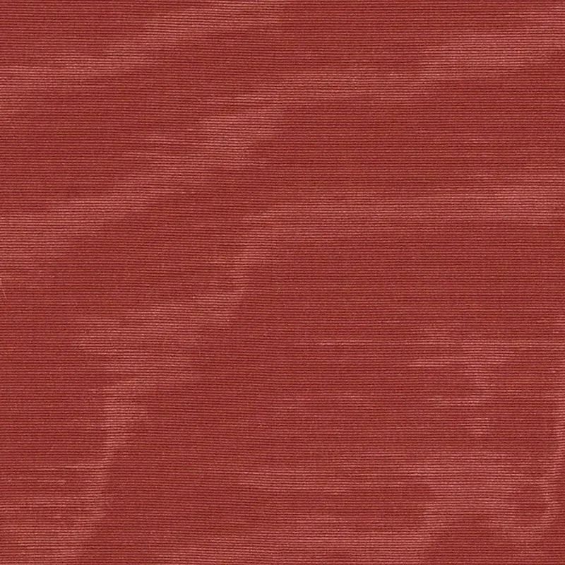 INCOMPARABLE MOIRÉ fabric CINNABAR color by Schumacher