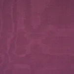 INCOMPARABLE MOIRÉ fabric PLUM color by Schumacher