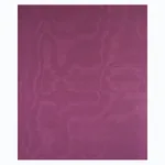 INCOMPARABLE MOIRÉ fabric PLUM color by Schumacher
