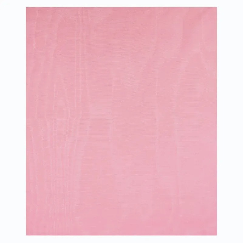 INCOMPARABLE MOIRÉ fabric ROSE color by Schumacher