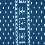 INDAH BATIK Fabric – INDIGO | Schumacher | Wallpaper Twins INDAH BATIK fabric INDIGO color by Schumacher