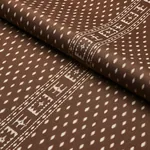 INDAH BATIK Fabric – SEPIA | Schumacher | Wallpaper Twins INDAH BATIK fabric SEPIA color by Schumacher