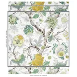 INDIAN ARBRE Fabric – CITRON | Schumacher | Wallpaper Twins INDIAN ARBRE fabric CITRON color by Schumacher