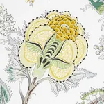 INDIAN ARBRE Fabric – CITRON | Schumacher | Wallpaper Twins INDIAN ARBRE fabric CITRON color by Schumacher