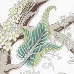 INDIAN ARBRE Fabric – CITRON | Schumacher | Wallpaper Twins INDIAN ARBRE fabric CITRON color by Schumacher