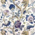 INDIAN ARBRE Fabric – HYACINTH | Schumacher | Wallpaper Twin INDIAN ARBRE fabric HYACINTH color by Schumacher