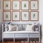 INDIAN ARBRE Fabric – HYACINTH | Schumacher | Wallpaper Twin INDIAN ARBRE fabric HYACINTH color by Schumacher