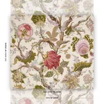 INDIAN ARBRE Fabric – SPRING | Schumacher | Wallpaper Twins INDIAN ARBRE fabric SPRING color by Schumacher