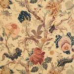 INDIAN ARBRE Fabric – TEA | Schumacher | Wallpaper Twins INDIAN ARBRE fabric TEA color by Schumacher