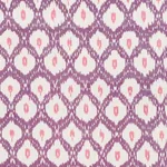 INDIO IKAT fabric PURPLE color by Schumacher