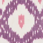 INDIO IKAT fabric PURPLE color by Schumacher
