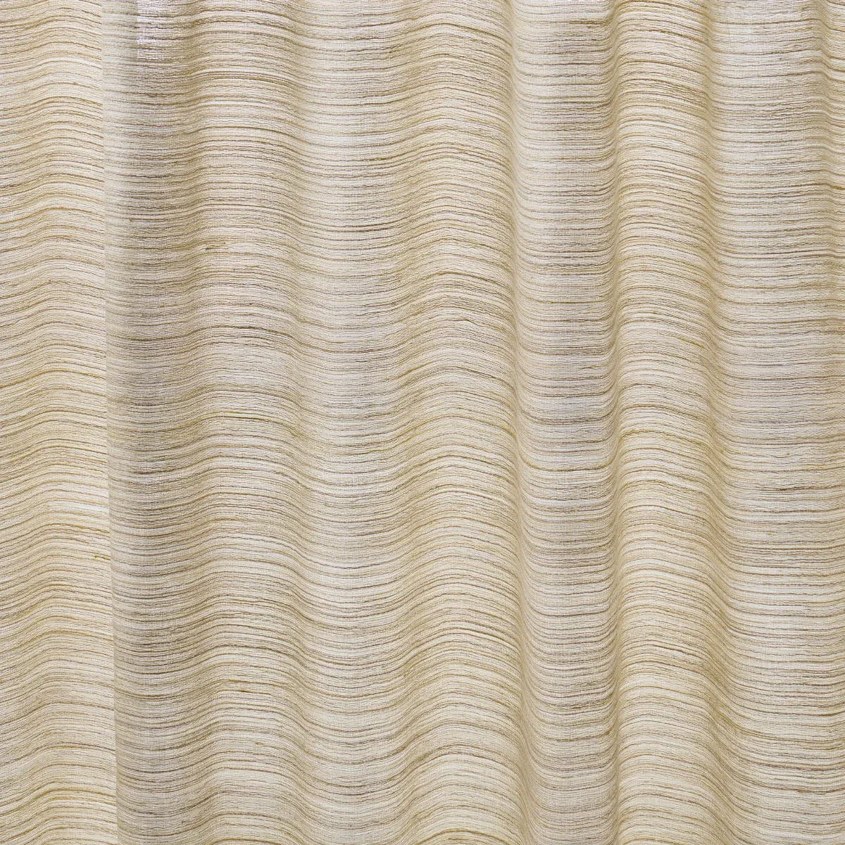 INES ALPACA LINEN SHEER fabric SOFT GOLD color by Schumacher