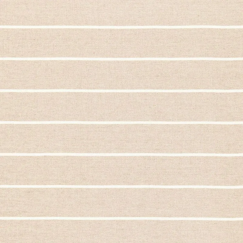 INFINITY LINEN STRIPE fabric LINEN color by Schumacher
