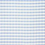 INGRID SILK CHECK Fabric – SKY | Schumacher | Wallpaper Twin INGRID SILK CHECK fabric SKY color by Schumacher