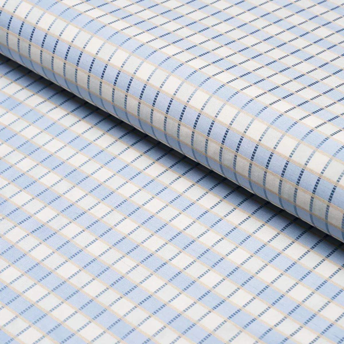 3453005 | INGRID SILK CHECK – SKY