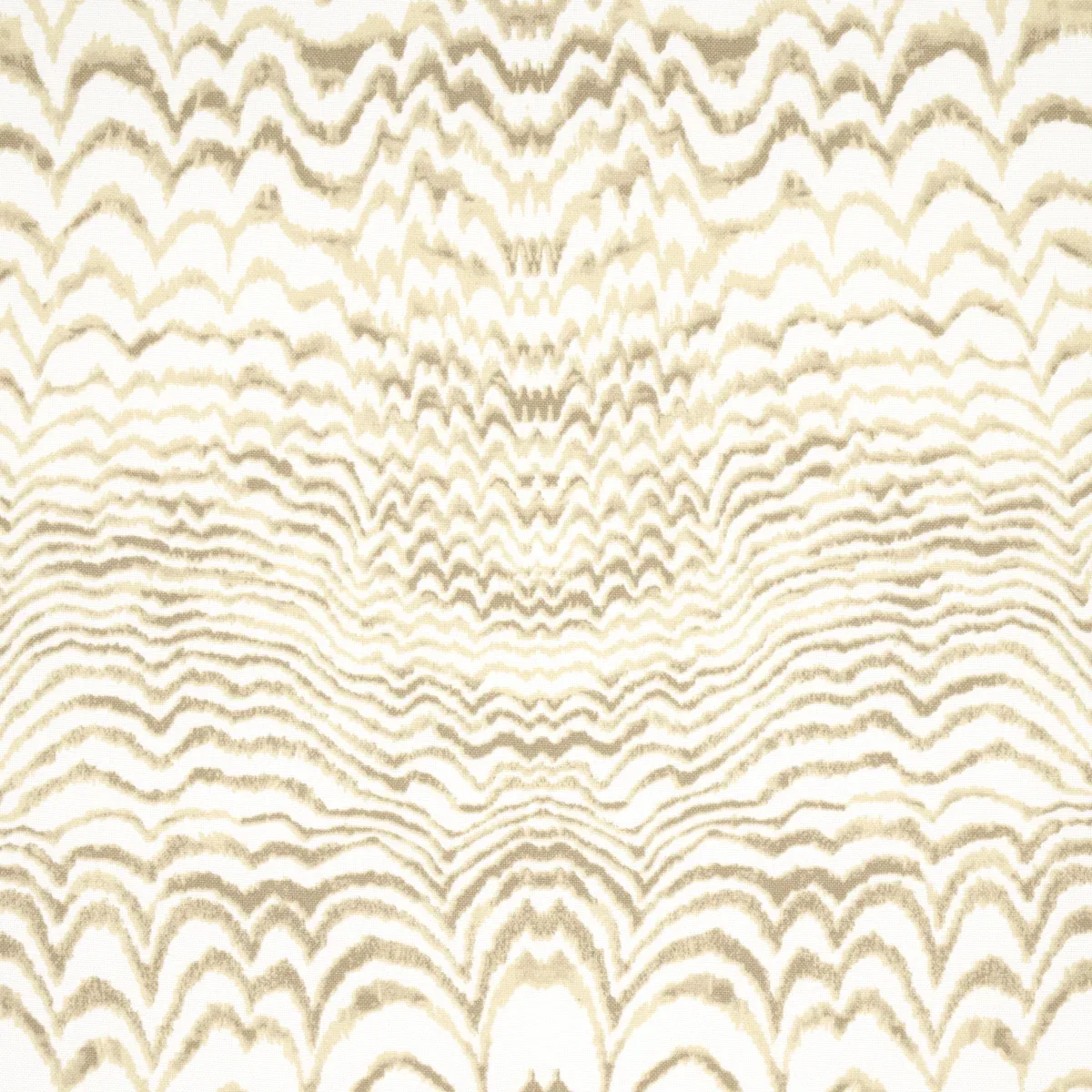 INK WAVE PRINT INDOOR/OUTDOOR fabric NATURAL color by Schumacher
