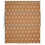 INKWELL HAND BLOCK fabric CAMEL color by Schumacher