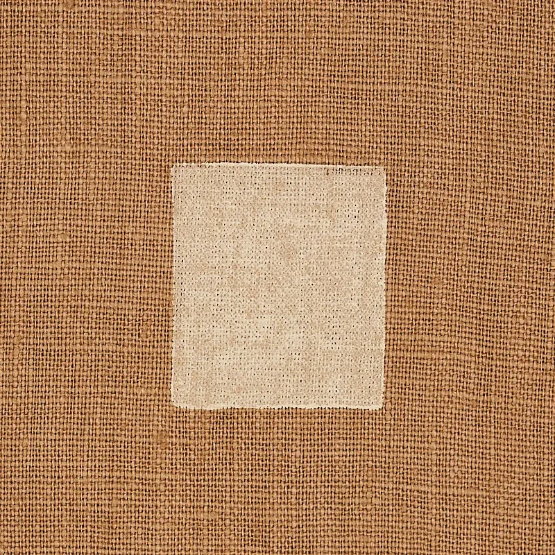 INKWELL HAND BLOCK fabric CAMEL color by Schumacher